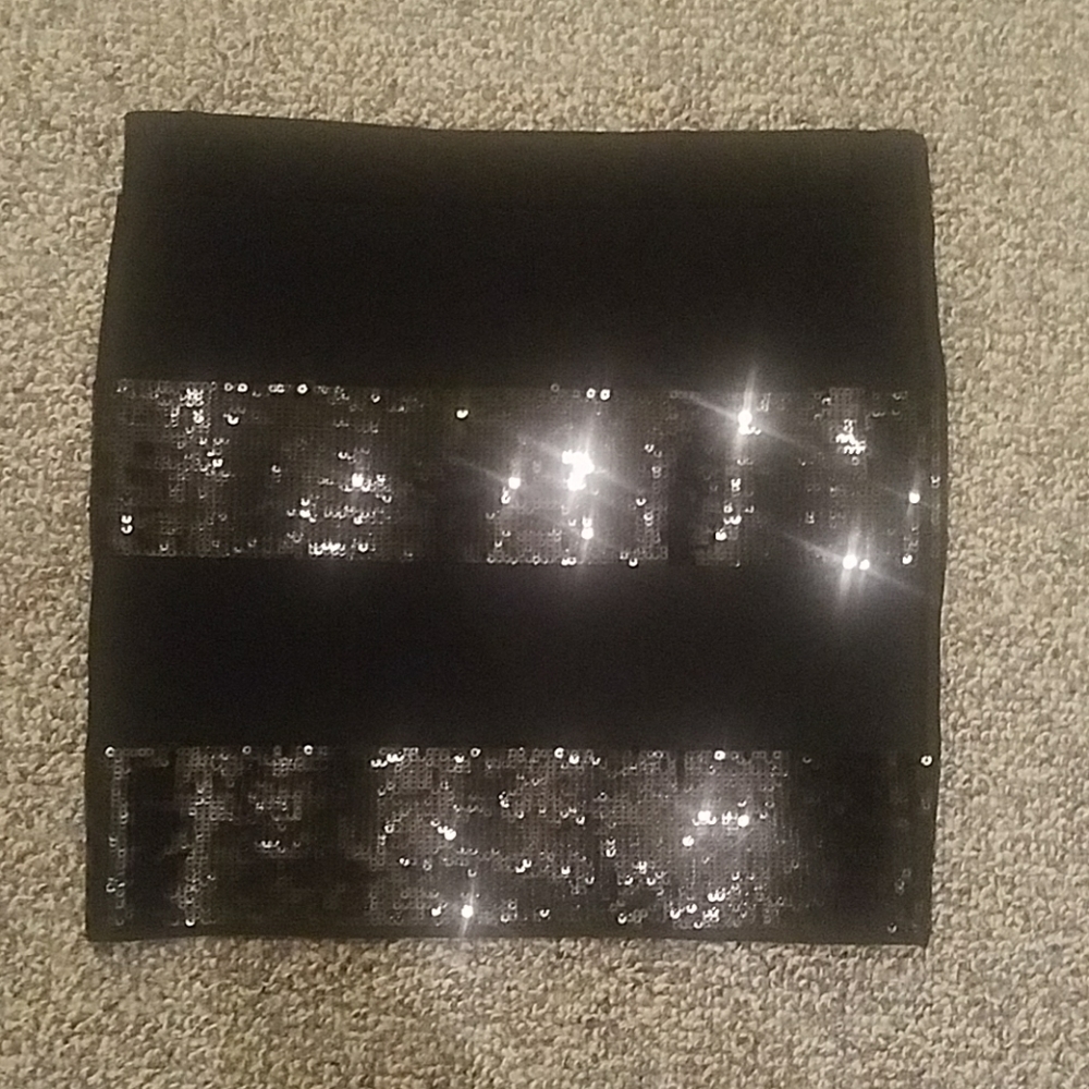Sequin mini skirt
